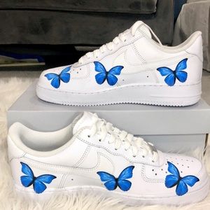 Custom Butterfly Nike Air Force 1s